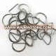 Zinc alloy  D ring buckle semicircle metal adjustment buckle,  custom buckle.