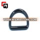 Custom zinc alloy metal handbag d ring accessories for clothing