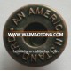 17mm hollow metal brushed button for jeans