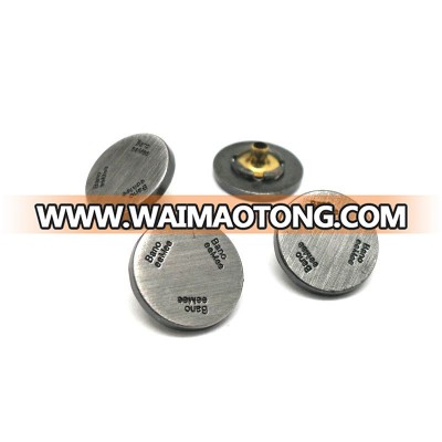 custom design metal alloy snap button for bracelet