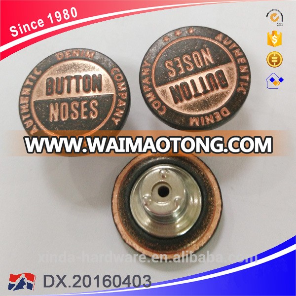 New Design Zinc Alloy shank Button for Garments